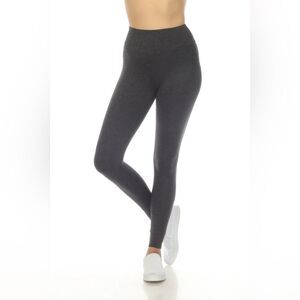 Calme Johnny Was Ease Space Dye High Waist Leggings Grey Size X-Small NWT